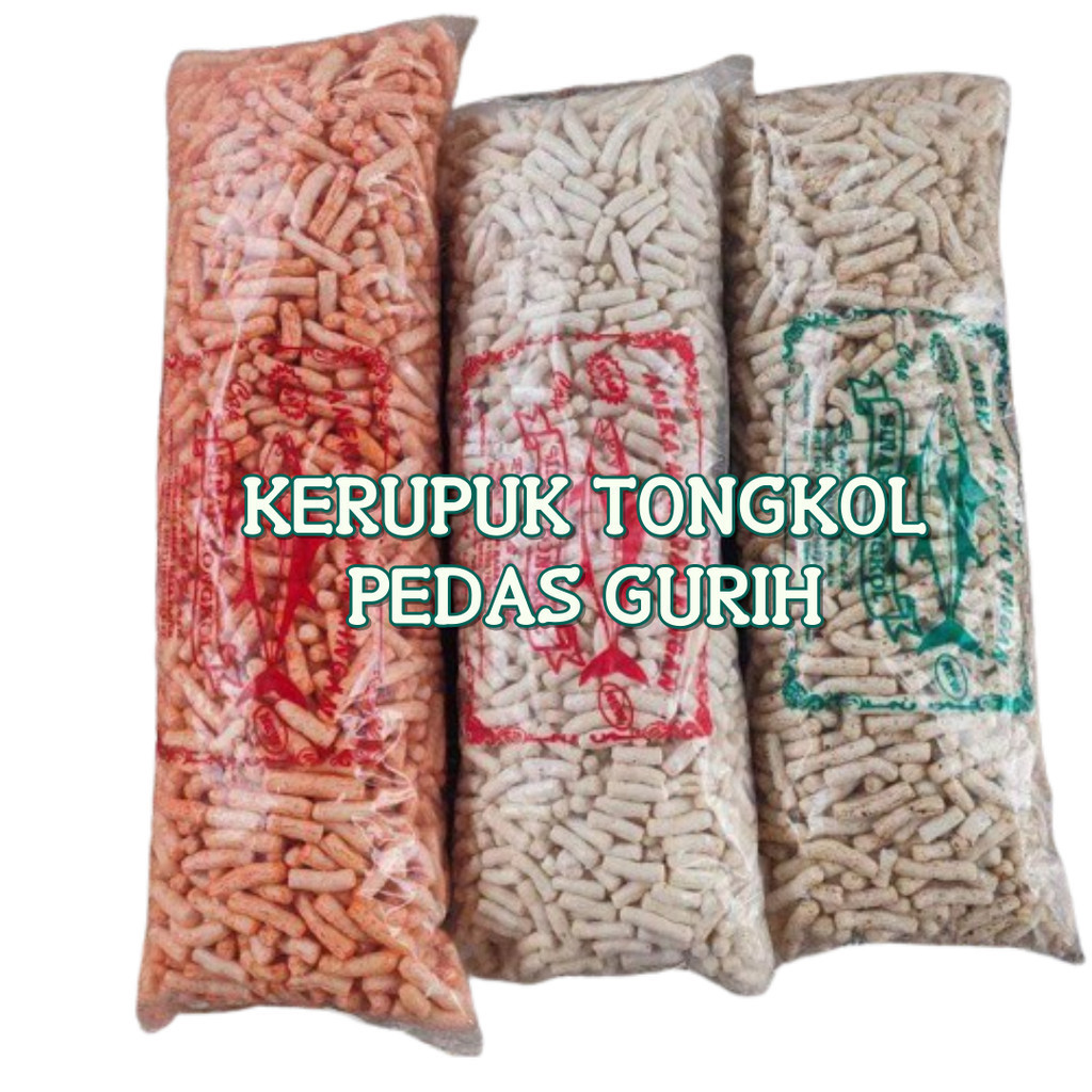 

TERMURAH Krupuk Tongkol Rasa Original Lombok Ijo Balado