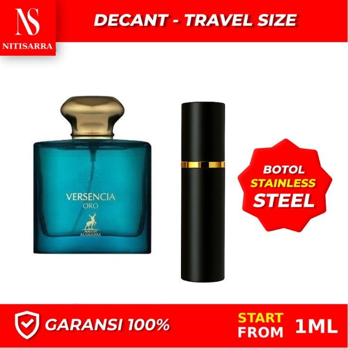 DECANT Versencia Oro EDP 2ml 3ml 5ml 10ml Original - 5ml