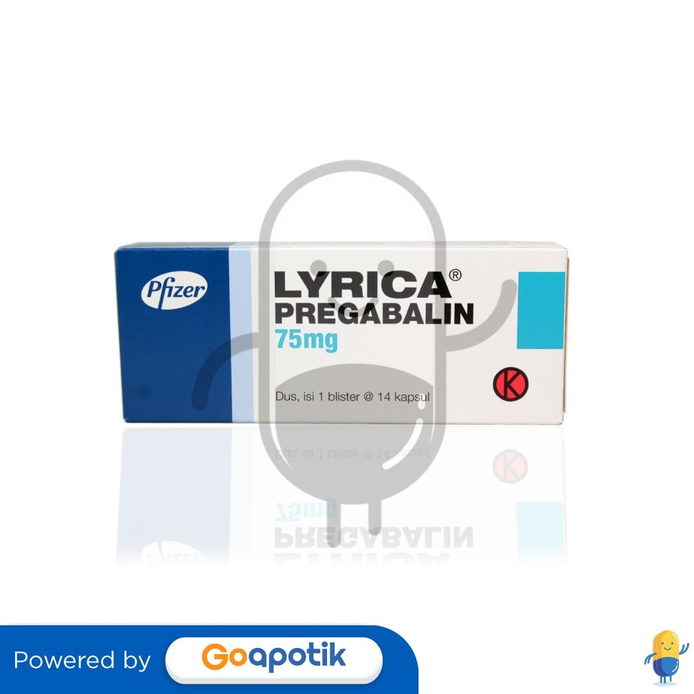 Lyrica 75 Mg Box 14 Kapsul