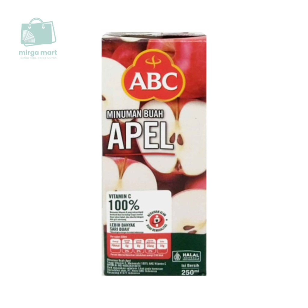 

ABC Apple Juice 250 mL mirga mart mlg