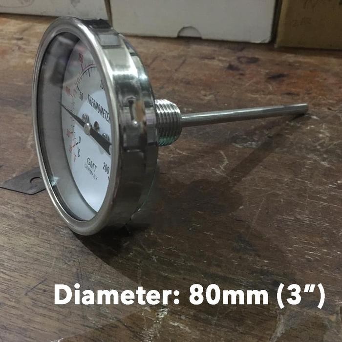 

THERMOMETER BIMETAL MODEL PAYUNG - 100 Celcius