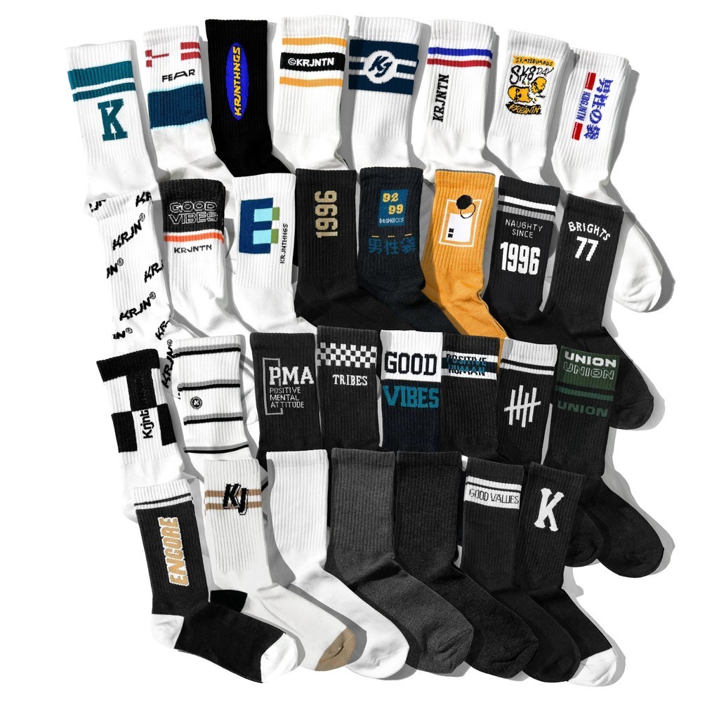 KAOS KAKI OLDSCHOOL / KAOS KAKI PANJANG DISTRO PRIA / SOCK