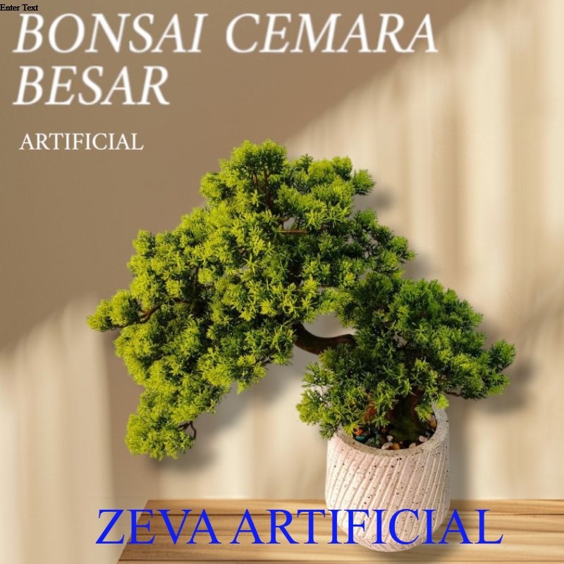 Bonsai Cemara Besar Artificial