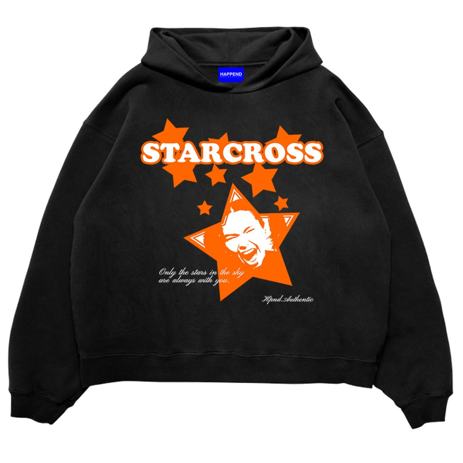 HPND - Sweater Hoodie Boxy Fit Original Basic Starcross Fleece Limited Edition