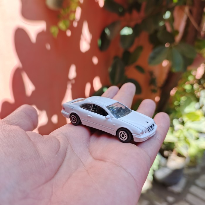 Mercedes Benz CLK Welly Loose 1/64 Miniatur Mainan Diecast