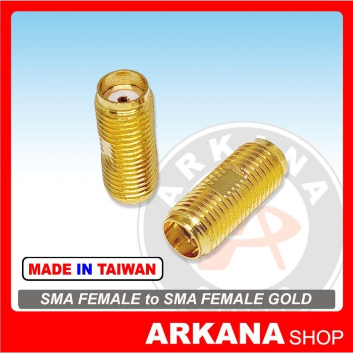 Connector Conektor Konektor SMA Female To SMA Female