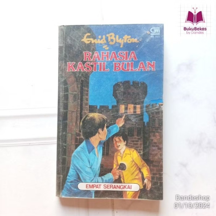 Rahasia Kastil Bulan - Novel Seri Empat Serangkai by Enid Blyton - Novel Bekas Preloved Original - B