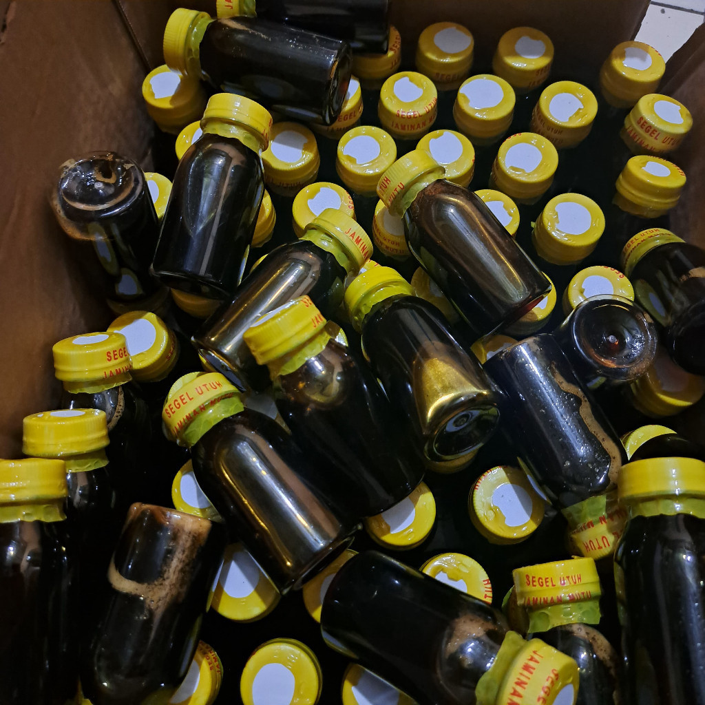 

<PRIVASI AMAN> KEMASAN POLOS TJAP MADU SUPER TONIK Madu Kuat Tonik 5x Khusus Pasutri 60ML ori