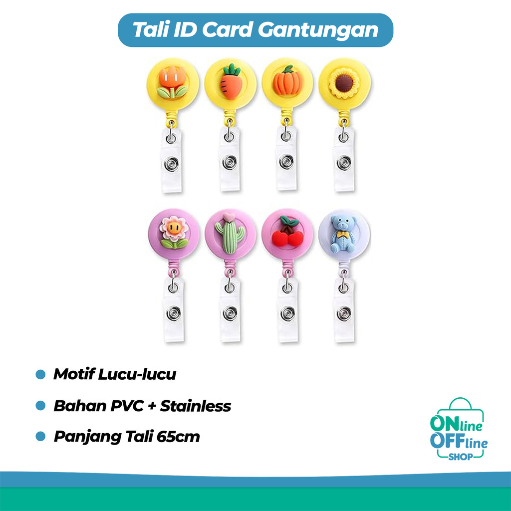 

Tali ID Card Gantungan ID Card Yoyo Hang Tag Name Lanyard Karakter 690