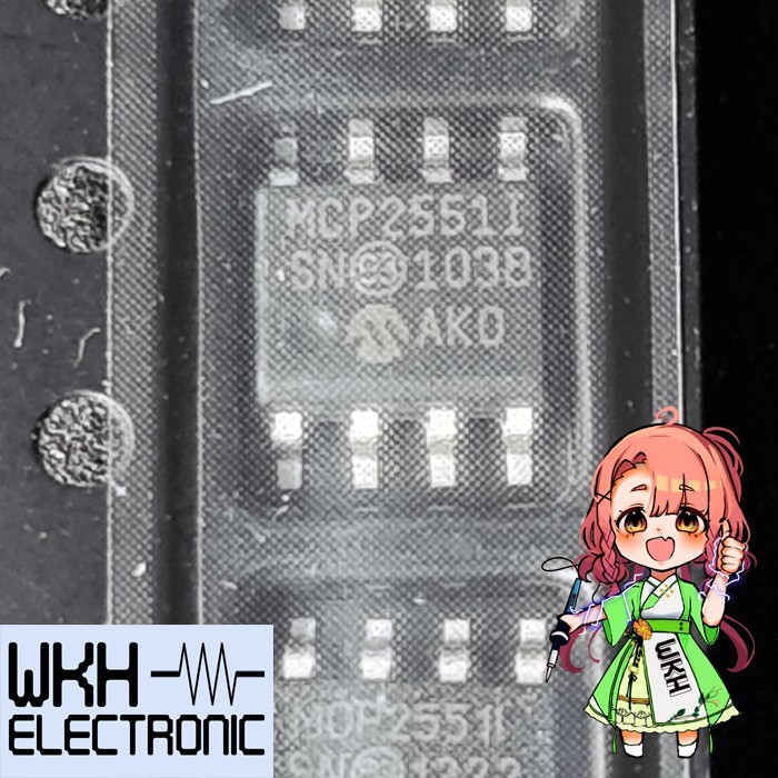 PART TOOLS MCP2551 SMD MCP2551-I/SN High Speed CAN BUS IC Controller