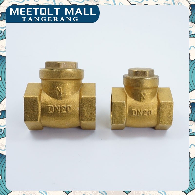 Check Valve Kuningan -Swing Check Valve-Kuningan Check Valve 3/4"