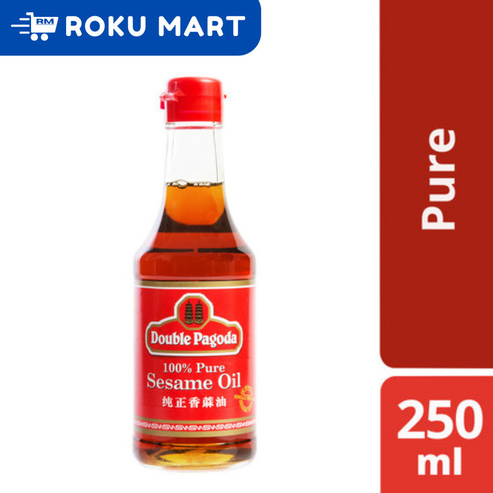 

Double Pagoda Sesame Oil 250 ml / Minyak wijen Pagoda Double