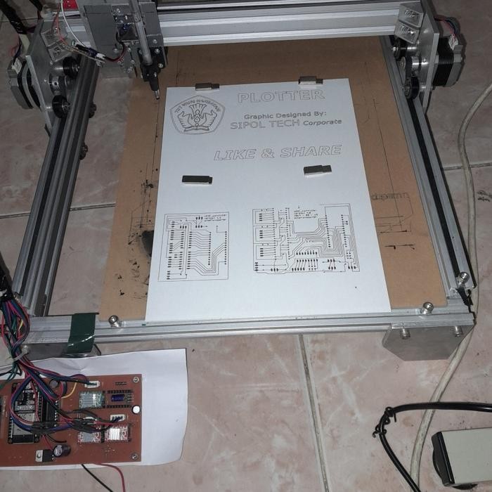 Part ESP32 CNC GRBL Plotter Drawing Wifi Offline Base web, Android - semua Electrical Equipment