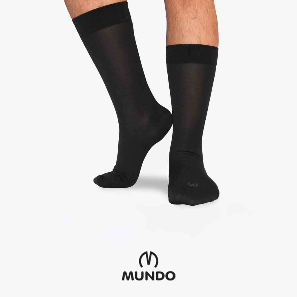 MUNDO Men Business Sock Knee - Kaos Kaki Pria Kerja Panjang