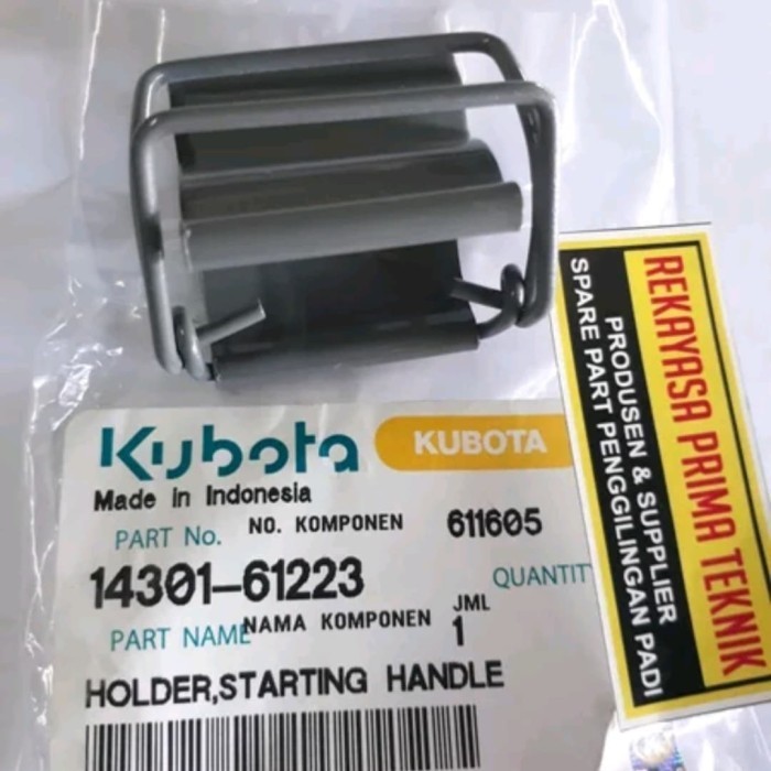 Kubota KND250 KND300 KND315 ORIGINAL Holder Starter Handle Klem Engkol kancing dudukan Slenger DIJAM