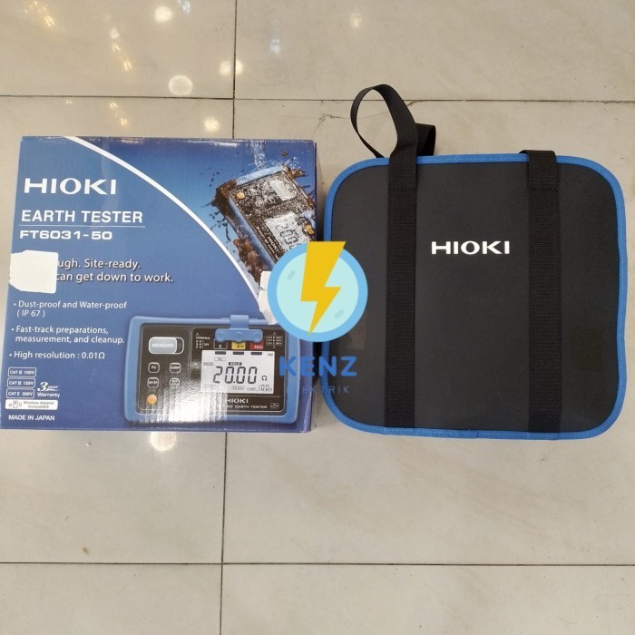 EARTH TESTER HIOKI FT6031-50 original