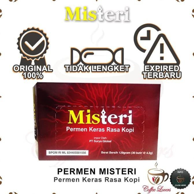 

DISKON T3RMUR@H MISTERI CANDY 1 PCS - PERMEN KOPI MISTERI G00D QU@L1TY