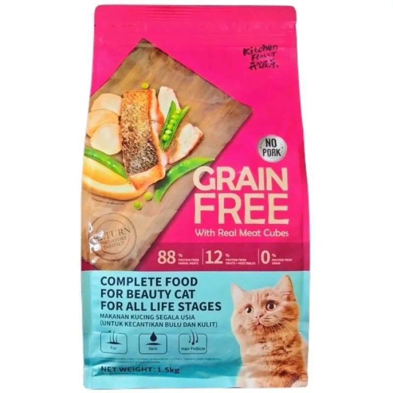 Kitchen Flavor Beauty Repack 500gr Cat Food KF