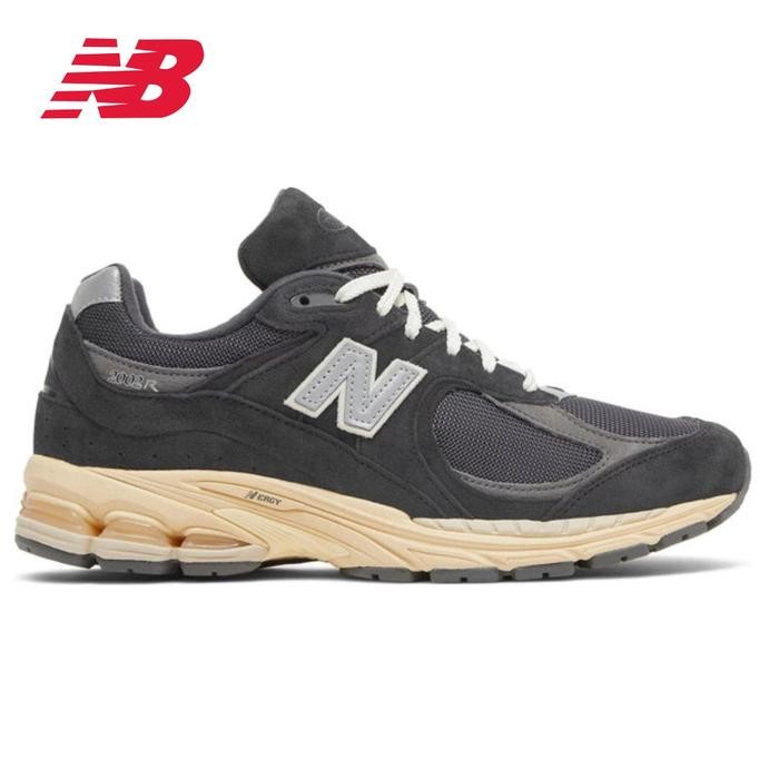Sepatu NB New Balance 2002R Black Drak Grey