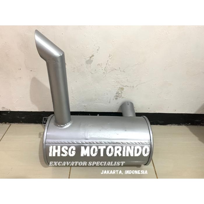 Muffler Knalpot Komatsu PC75 PC 75 Muffler Lokal