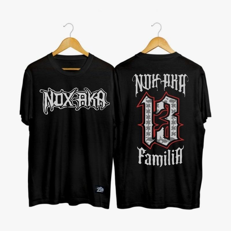 Kaos baju t-shirt NDX AKA FAMILIA desain belakang 13