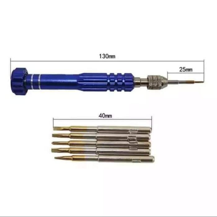 Obeng Set Pembuka Jam Tangan / Obeng Alat Service Jam Tangan