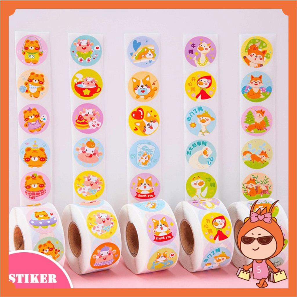 

Reseller Welcome - 6593 500 Pcs Stiker Selamat Menikmati / Sticker Bulat Unik 500 PCS / Sticker Bulat Roll Makanan Kue Terima Kasih / Stiker Roll Catering / Tempelan Jualan