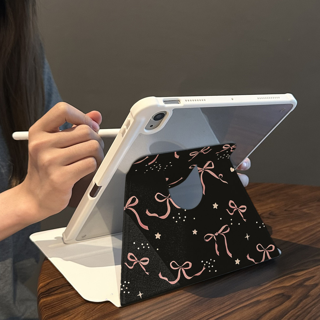 Cocok untuk ipad gen 10 tablet case pelindung lucu ipad air 5 rotasi ipad pro 11 inci 360° ipad air 