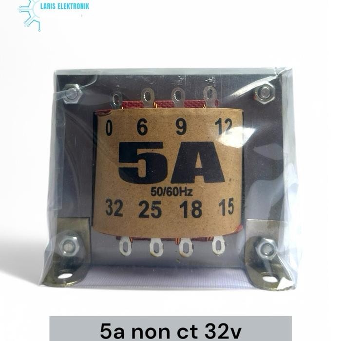 Trafo Travo 5A non ct 32 / Travo 5 Amper NON CT 32 (kecil) tembaga murni tanpa campuran