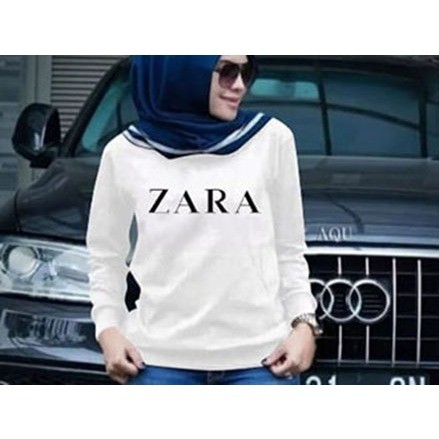 KAOS WANITA LENGAN PANJANG CANTIK KEKINIANBERMOTIF ZARA