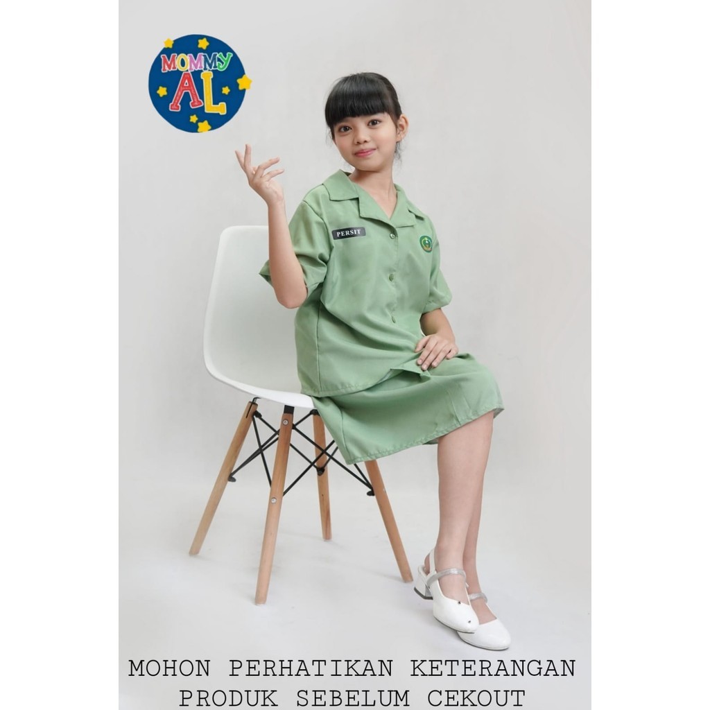 BAJU KOSTUM PERSIT ANAK MODEL PERSIT 3-10 TAHUN/KARNAVAL ANAK/PROFESI PERSIT TNI Baju Kostum Persit 