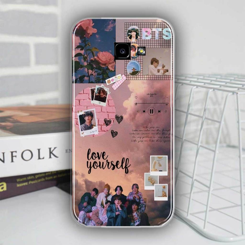 HARDCASE SAMSUNG A5 - MOTIF BOYBAND BTS - SAMSUNG CASE HP - Bayar ditempat/COD