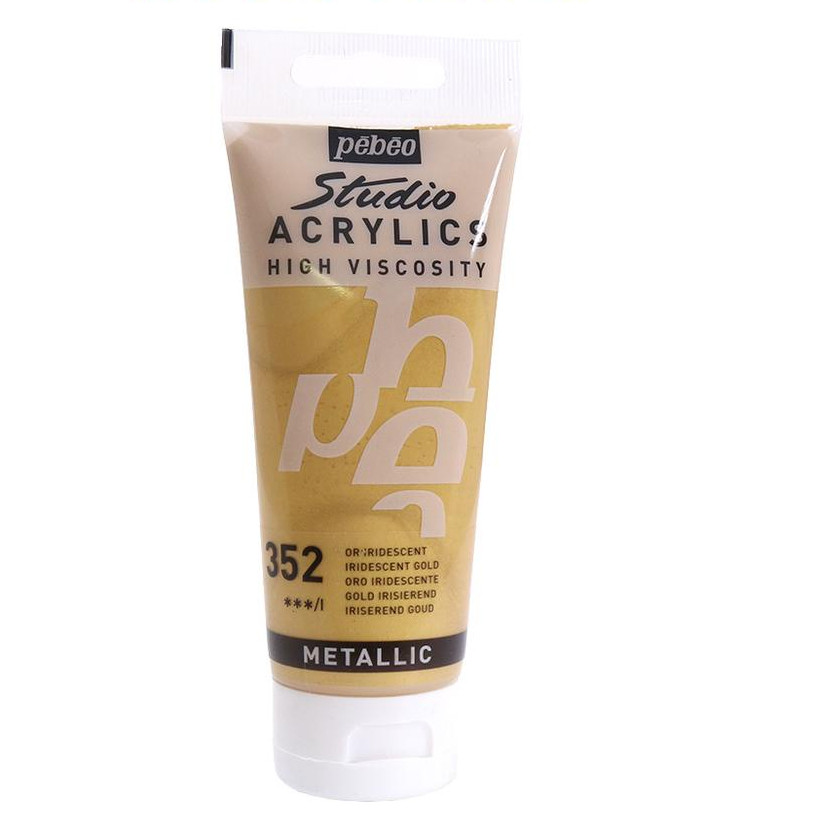 

Gramedia Surabaya - CAT ACRYLIC PEBEO IRIDESCENT GOLD 832-352 100ML