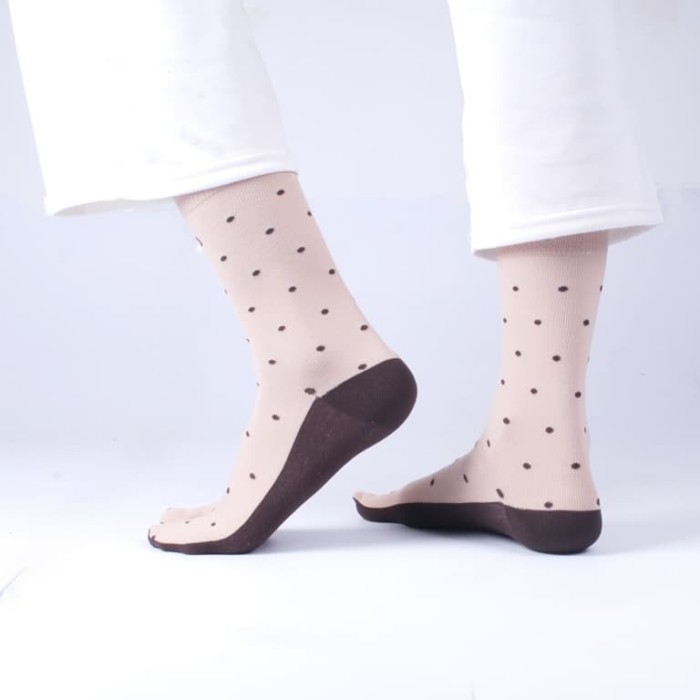 Kaos Kakis SOKA Polkadot Brown