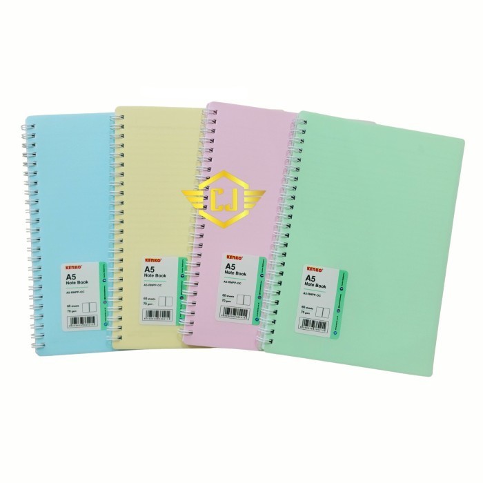 

Notebook Diary Agenda Buku Catatan Kenko A5-RNPP-OC Pastel 60's