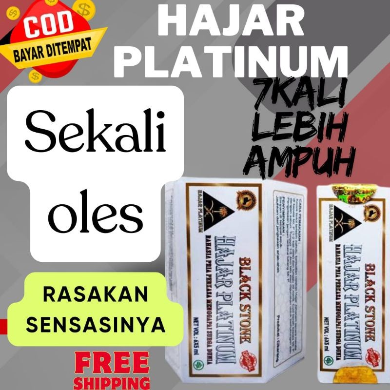 BEST PROMO Hajar Platinum Obat Kuat Pria tahan Lama Original Obat kuat Stamina Pria Paling Ampuh Ber