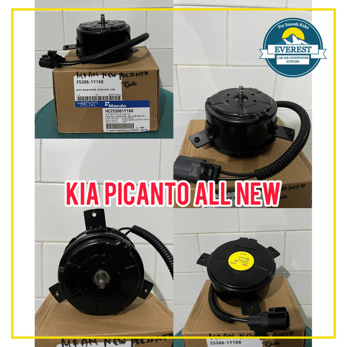 Motor Fan Radiator AC Mobil Kia All New Picanto