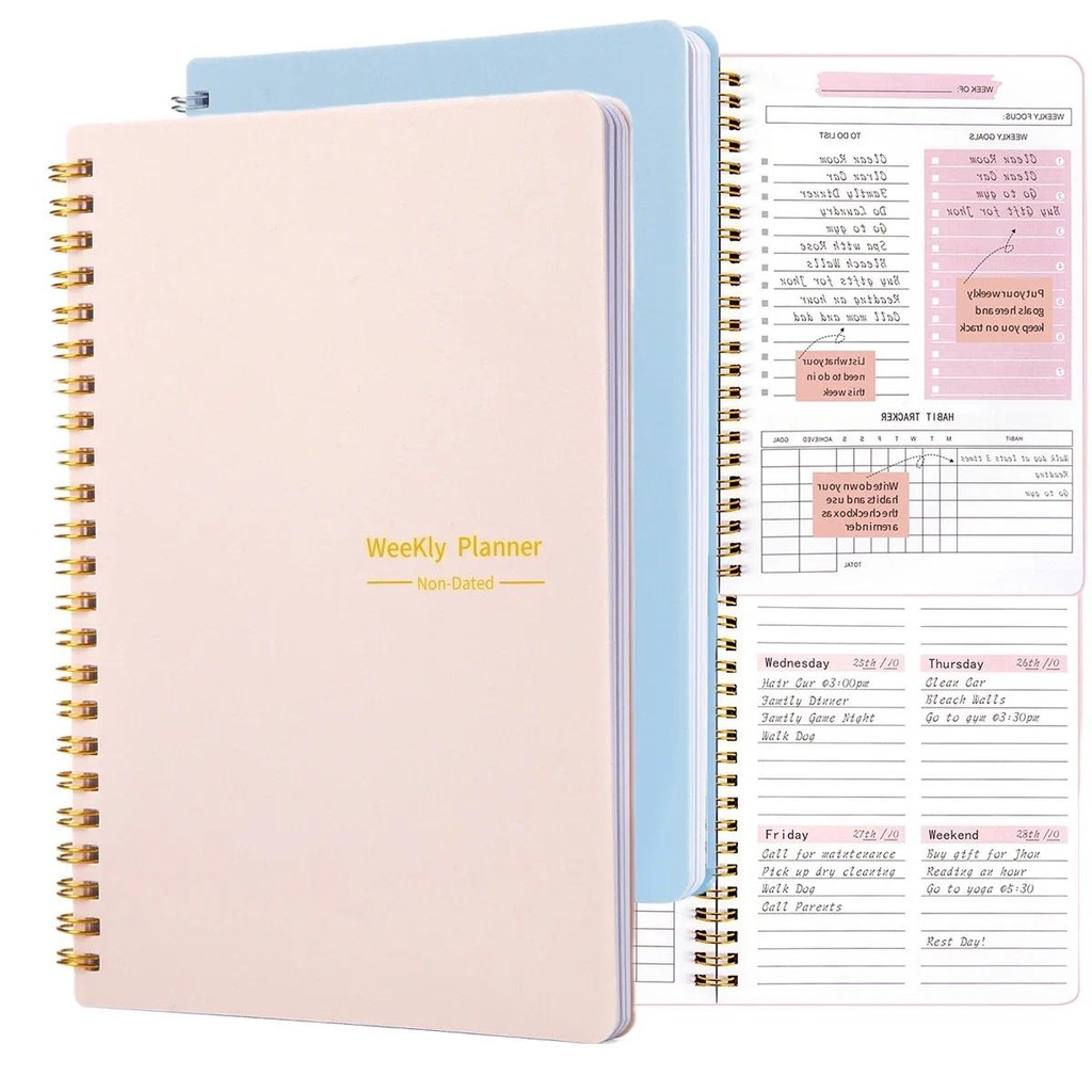

1Book A5 Notebook Spiral Book Coil Planner Lined Blank Grid Paper Journal Diary Sketchbook For School Supplies Stationery Office