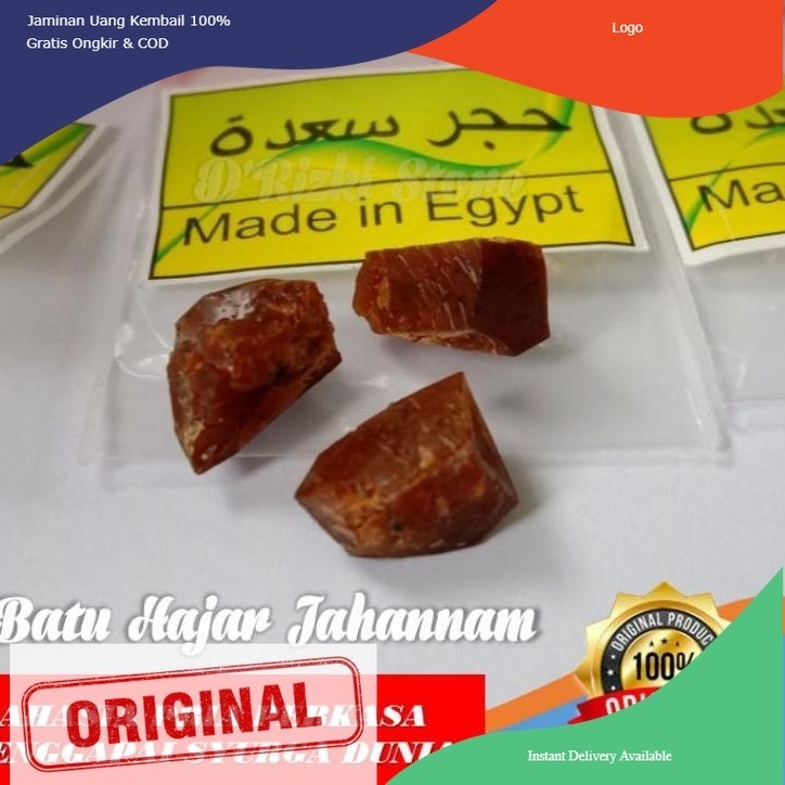 READY HJR JHM ORIGINAL Asli Pasti Ori - Terlaku. ZM088 Hajar Jahannam Jahanam Sa'adah Saadah Batu Pa