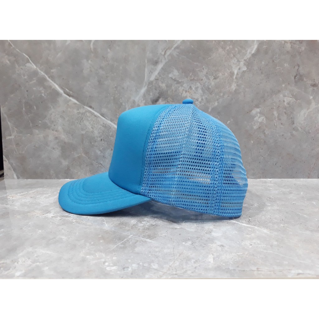 TOPI JARING TRUCKER BASEBALL POLOS PRIA WANITA DEWASA BISBOL CEWEK DISTRO COWOK LAKI LAKI WARNA HITA