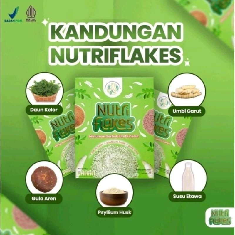 

Nutriflakes Sereal Umbi Garut Asam Lambung | Ampuh Mengatasi Asam Lambung Gerd