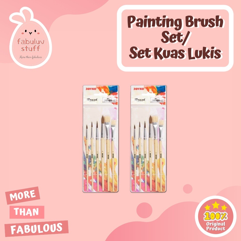 

ATK ~ Kuas Paket / Paketan Kuas / Brush Pack / Painting Brush Set