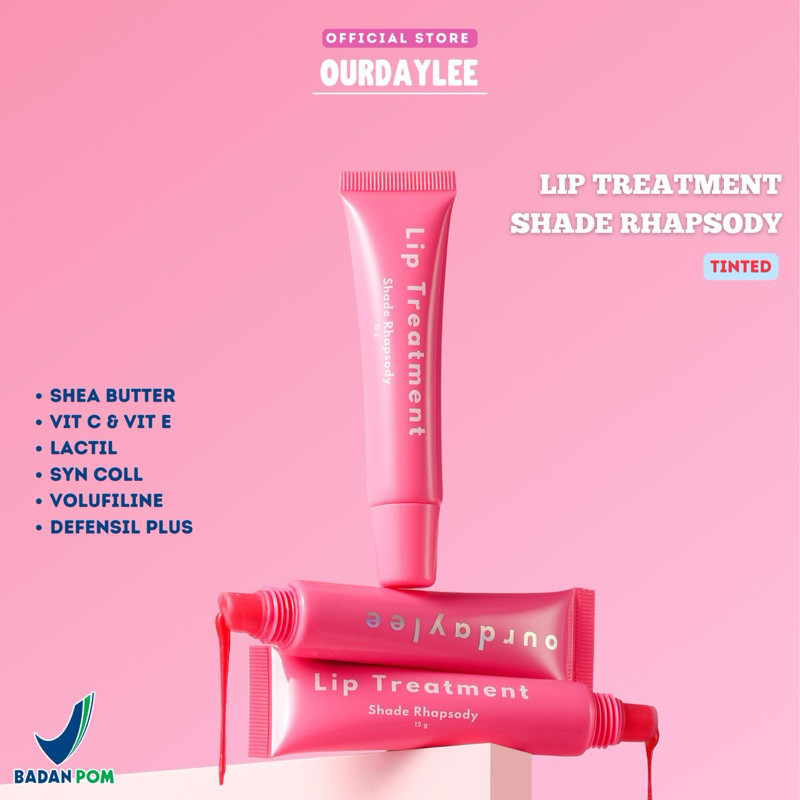 OURDAYLEE - Lip Treatment Shade Rhapsody (Tinted) Ourdaylee