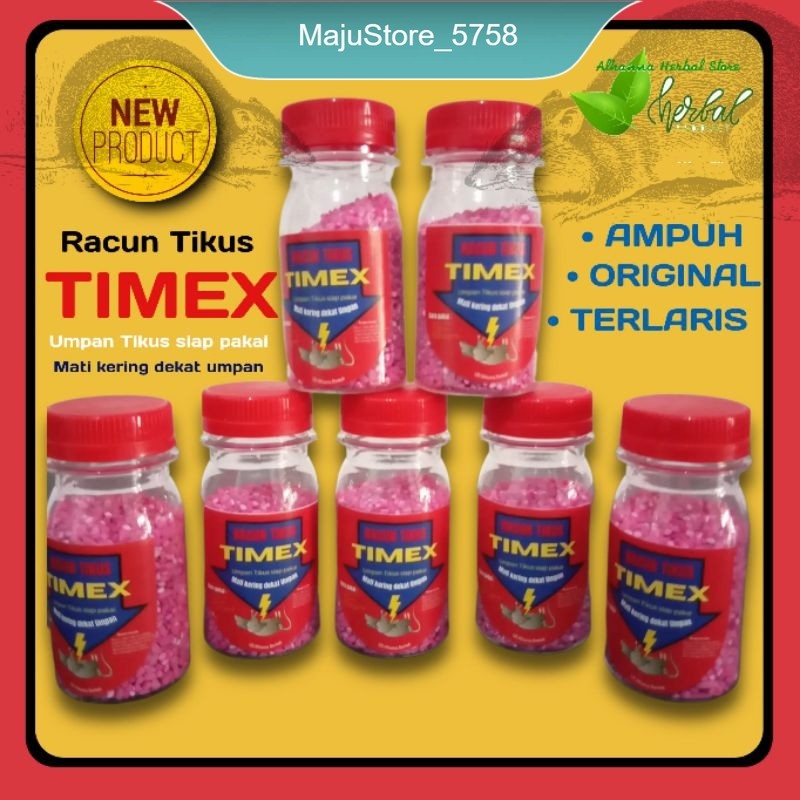 Racun Tikus beras merah TIMEX,racun tikus Ampuh,racun tikus sawah,racun tikus rumah,Maowang,racun ti