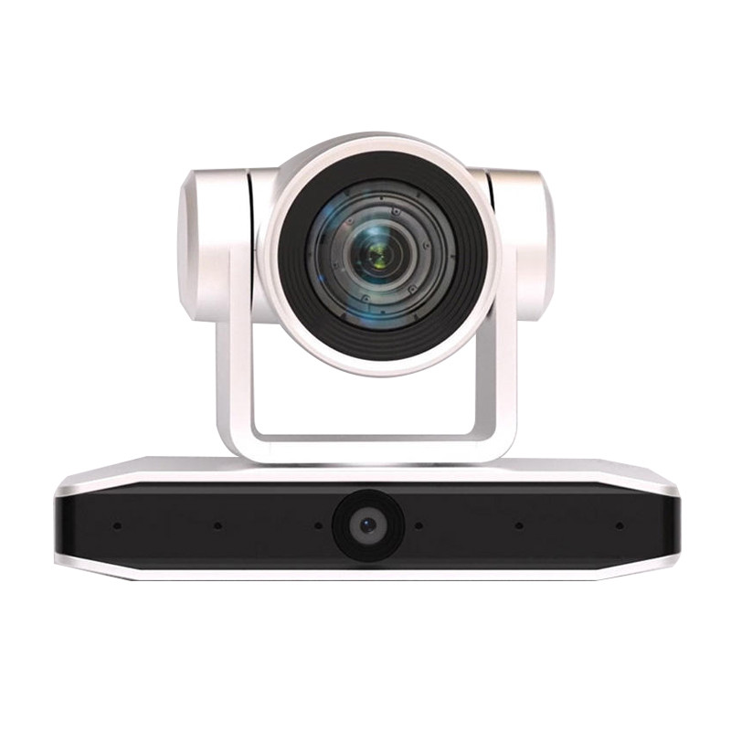 4K Wide Angle 12x Optical Zoom Conference Camera Voice Tracking with speaker and microphone For Busi