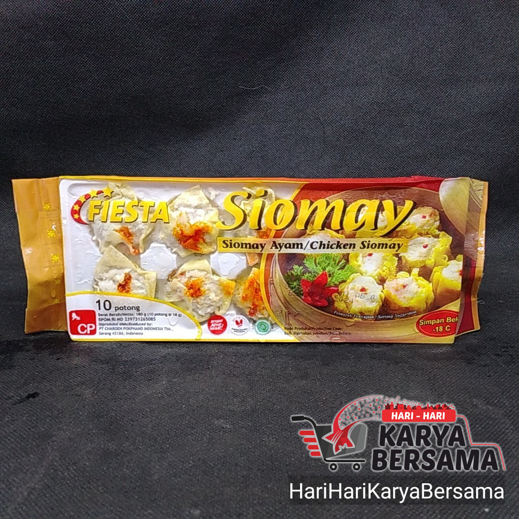 

MAKANAN BEKU FIESTA SIOMAY AYAM 180GR