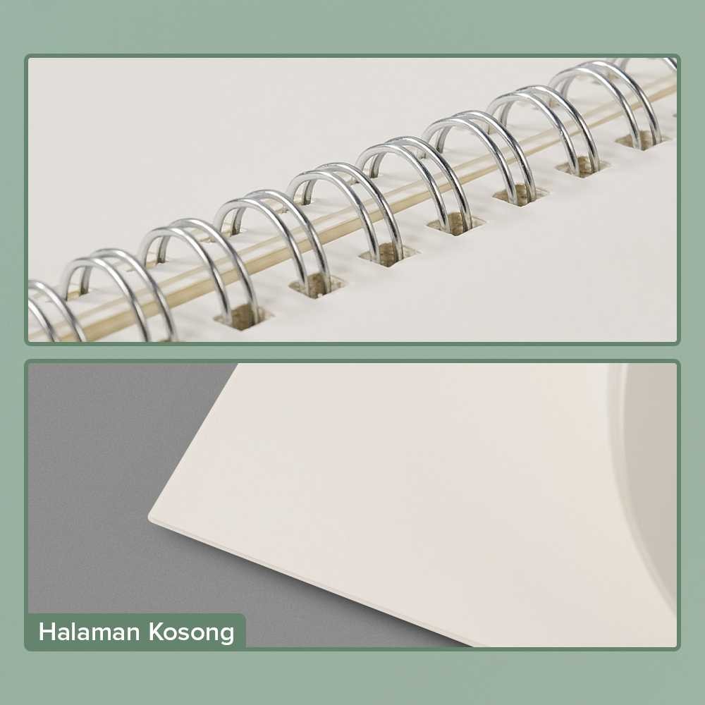 

ALHQSTR JIANWU Buku Binder Catatan Jurnal Harian Notebook Ukuran A5 - S2526‼️COD‼️