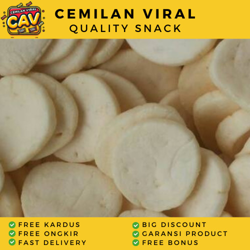 

CAV KERUPUK KEMPLANG 100gr Kerupuk Palembang Kerupuk Ikan Palembang Kemplang Palembang Kerupuk Tenggir