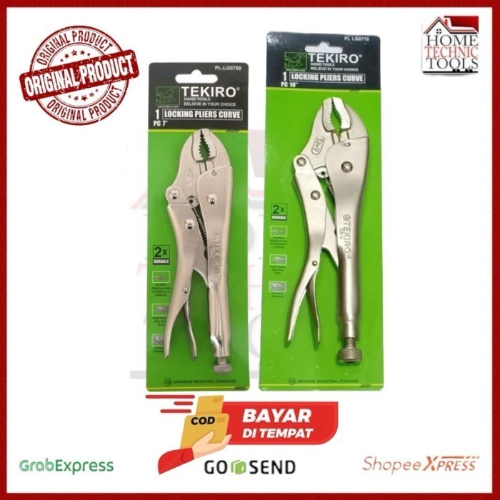 TEKIRO TANG BUAYA BUAYA BENGKOK 7 INCH / TANG BUAYA BENGKOK 10 INCH / TANG BUAYA / TANG JEPIT