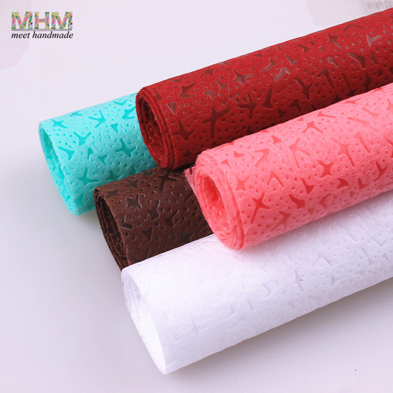 

10pc Nonwovens Waterproof Gift Packing Material Flower Bouquet Of Wrapping Paper Florist Supplies Wedding Party Decor